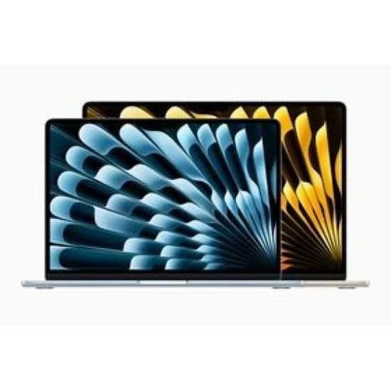 Apple macbook air (2025) 15.3-inch m4 chip 16gb ram 256gb ssd - skyblue